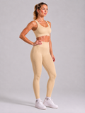 Form High-Waist Hold Leggings - Butter Yellow pose 1 | color:butter yellow