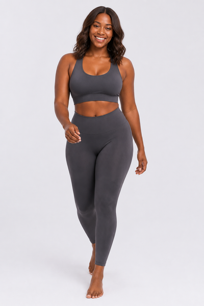 Form High-Waist Hold Leggings - Dark Gray - hero | color:dark gray