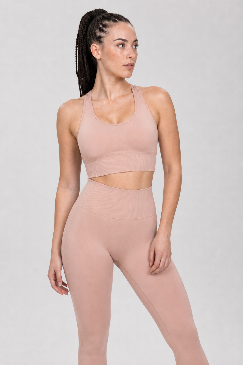 Form High-Waist Hold Leggings - Lotus Pink - medium product | color:lotus pink