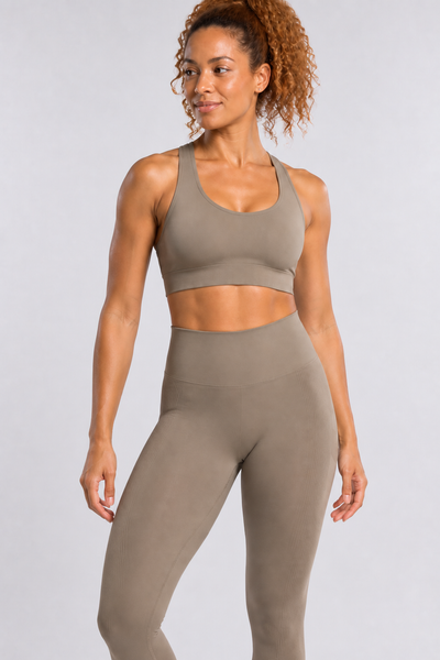 Form High-Waist Hold Leggings - Taupe - medium product | color:taupe