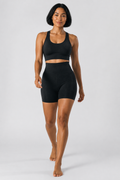 Form High-Waist Hold Shorts - Black - hero | color:jet black