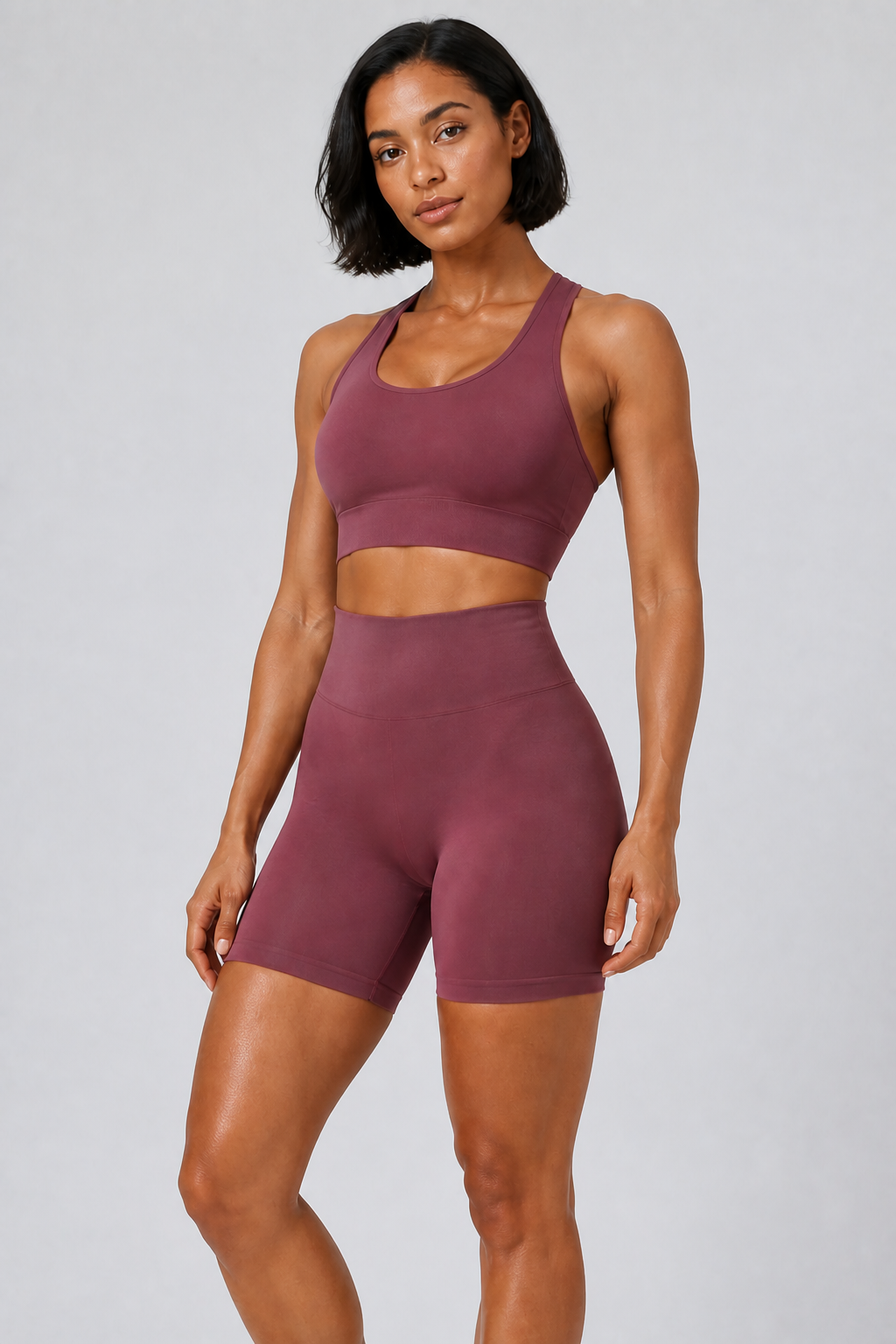 Form High-Waist Hold Shorts - Deep Purple - medium product | color:deep purple