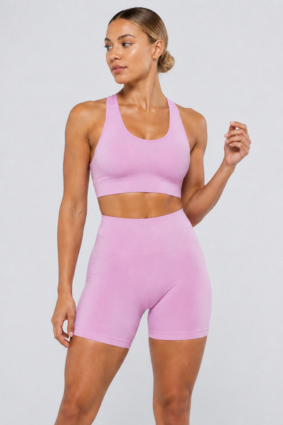 Form High-Waist Hold Shorts - Mauve - medium product | color:mauve