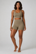 Form High-Waist Hold Shorts - Tea Brown - hero | color:tea brown