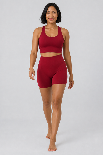 Form Open-Back Lift Bra - Burgundy - hero