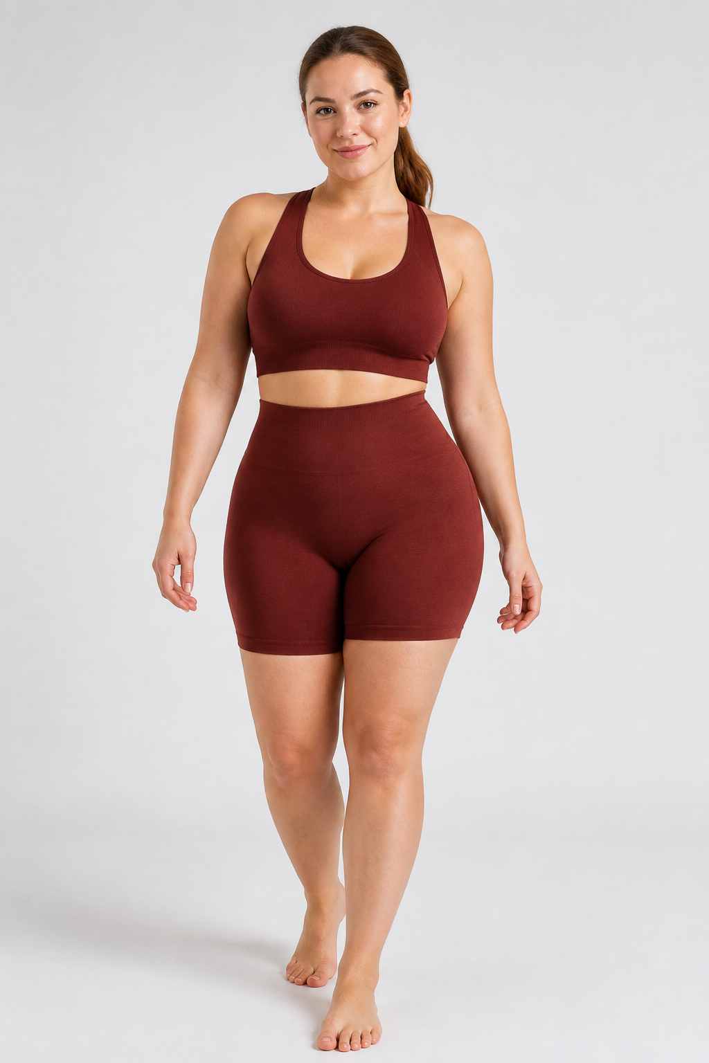 Form Open-Back Lift Bra - Chocolate - hero