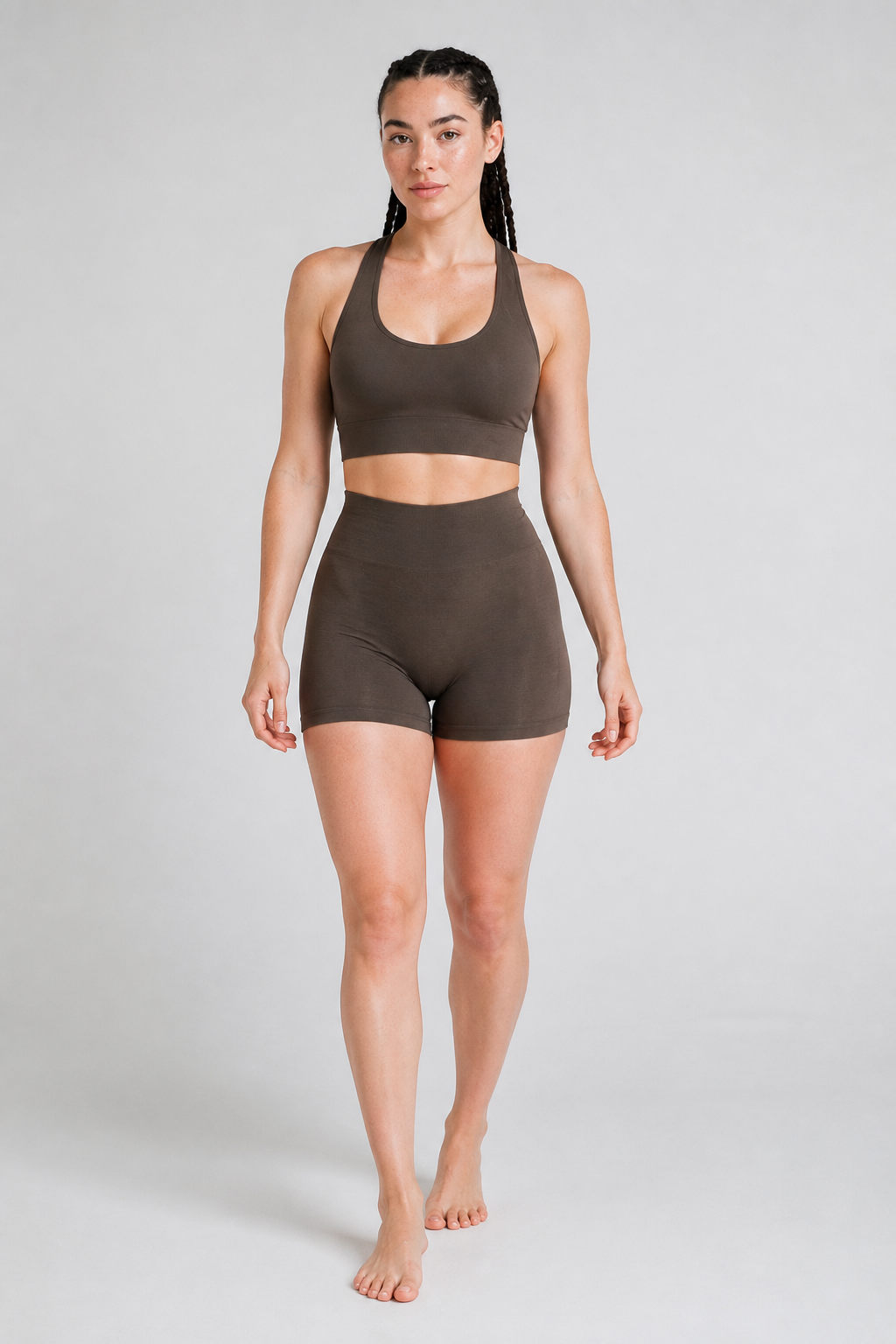Form Open-Back Lift Bra - Coffee Brown - hero