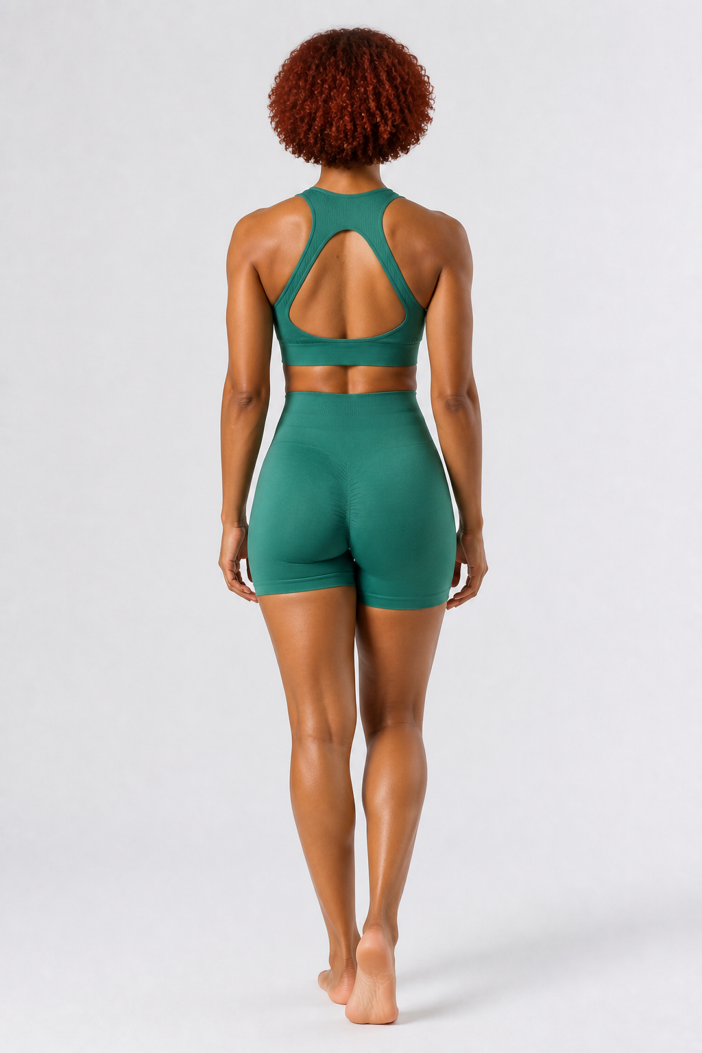 Form Open-Back Lift Bra - Deep Teal - rear