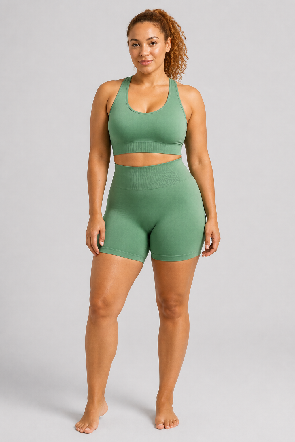 Form Open-Back Lift Bra - Emerald Green - hero