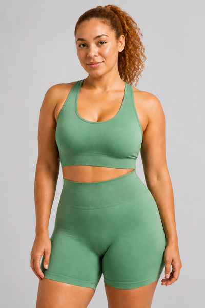 Form Open-Back Lift Bra - Emerald Green - medium product