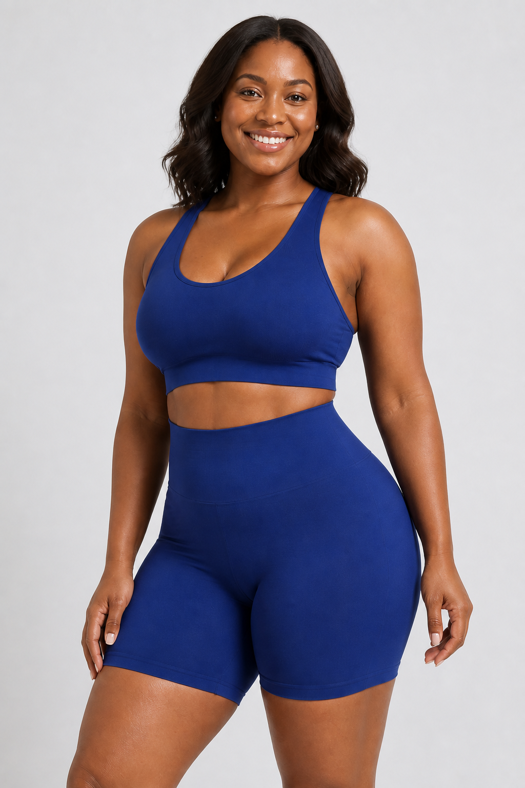 Form Open-Back Lift Bra - Indigo Blue - medium product | color:indigo blue
