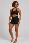 Form Open-Back Lift Bra - Jet Black / Black - hero | color:jet black