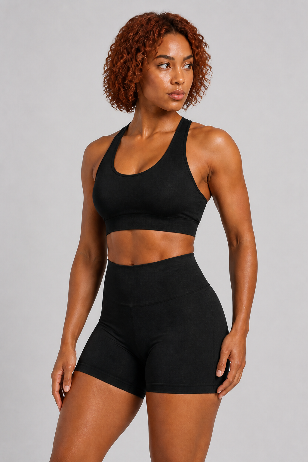 Form Open-Back Lift Bra - Jet Black / Black - medium product | color:jet black