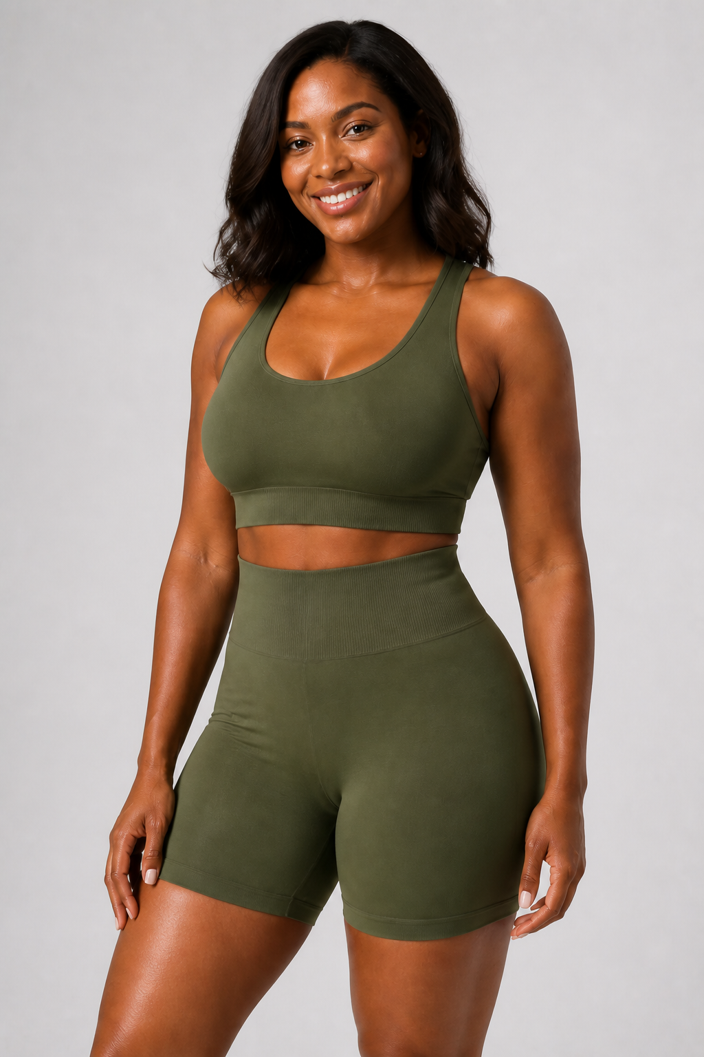 Form Open-Back Lift Bra - Olive - medium product