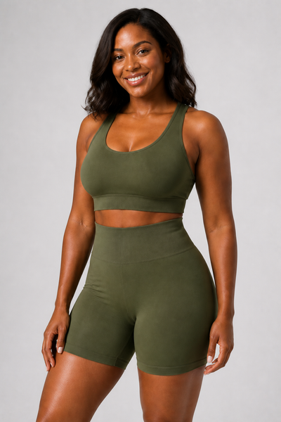 Form Open-Back Lift Bra - Olive - medium product