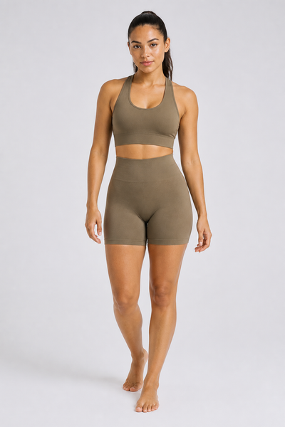 Form Open-Back Lift Bra - Tea Brown - hero | color:tea brown